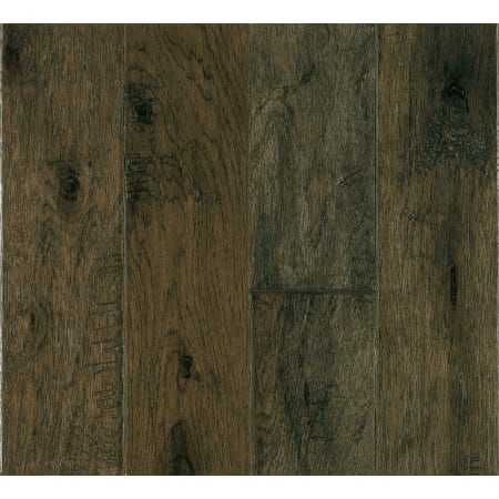 Hartco Turlington Lock & Fold - 5" Wide Sample Engineered Hardwood Flooring - Handscraped Hickory Appearance- Sample Misty Gray