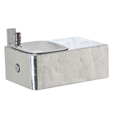 Haws Wall Mounted 11 Gauge Galvanized Steel Drinking Fountain Galvanized Steel