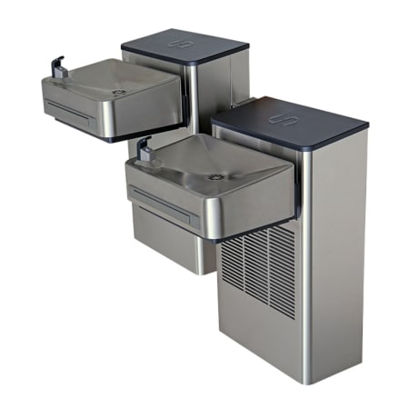 Haws Wall Mounted Drinking Fountain Stainless Steel