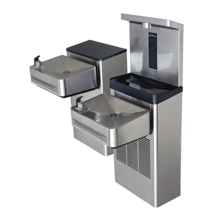 Haws Wall Mounted Drinking Fountain Stainless Steel