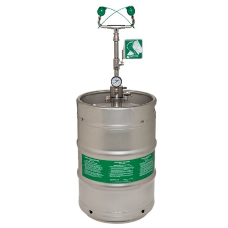 Haws 15 Gallon Portable Pressurized Eye Wash Stainless Steel