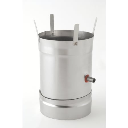 Heat-Fab 20" Saf-T Vent GC Horizontal In-Line 1/2" Drain Stainless Steel