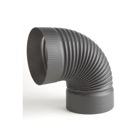 Heat-Fab 8" 90 Degree Elbow Black