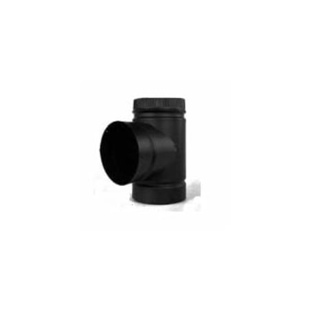 Heat-Fab 6" Crimped Tee Plug Black