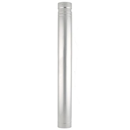 Heat-Fab 8" x 50-90" Adjustable Chimney Liner Stainless Steel 304