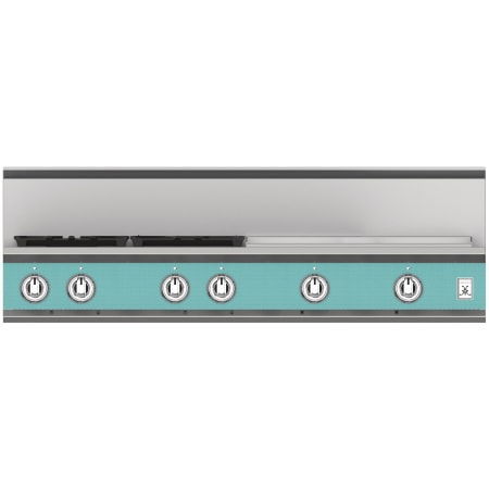 Hestan 48 Inch Wide 4 Burner Liquid Propane Rangetop Bora Bora