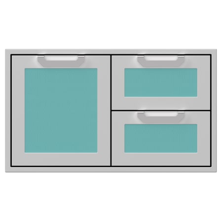 Hestan 36 Inch Wide Single Storage Door and Double Drawer from the Hestan Outdoor Series Bora Bora