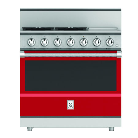 Hestan KRG Series 36 Inch Wide 5.4 Cu. Ft. Free Standing Natural Gas Range with Exclusive PureVection™ Technology and MarquiseDisplay™ Matador