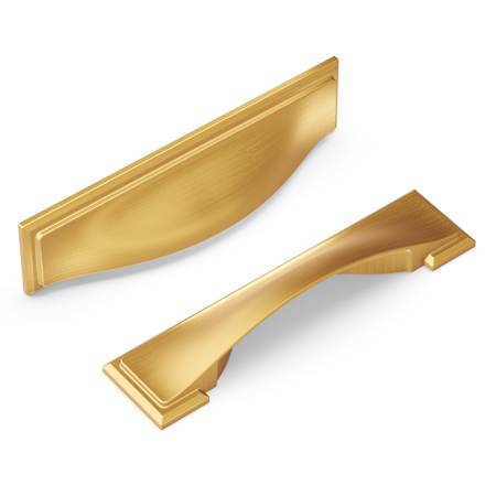 Brushed Golden Brass