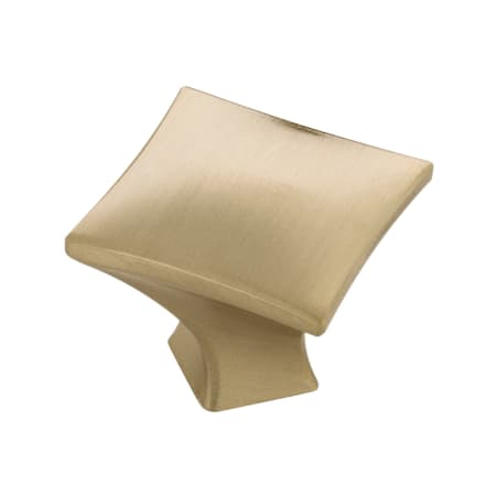 Hickory Hardware Twist 1-1/4 Inch Square Cabinet Knob Elusive Golden Nickel