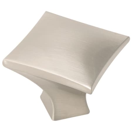 Hickory Hardware Twist Pack of (10) - 1-1/4 Inch Square Cabinet Knobs / Drawer Knobs Satin Nickel