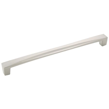 Hickory Hardware Pack of 10 - Crest 7-9/16" Center to Center Pinch Top Cabinet Handles / Drawer Pulls Satin Nickel