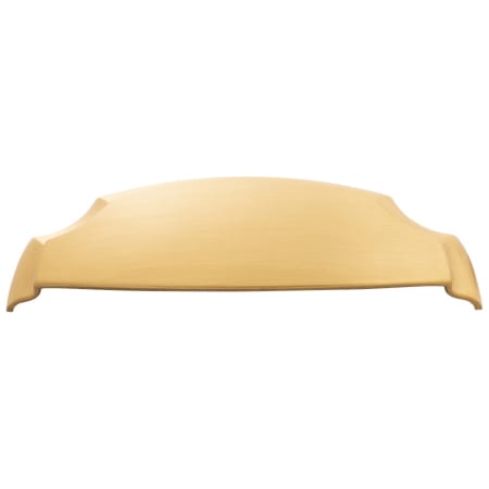 Hickory Hardware Veranda Pack of (10) 3 and 3-3/4 Inch Dual Center to Center Cup Cabinet Pull Brushed Golden Brass