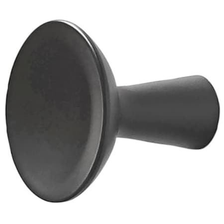 Hickory Hardware Maven 2-5/16" Mid Century Modern Concave Round Cabinet Knob / Drawer Knob Matte Black