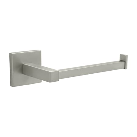 Hickory Hardware Skylight 7-5/16" Wide Wall Mounted Urban Modern Square Angle Slide On Hook Toilet Paper Holder Stainless Steel