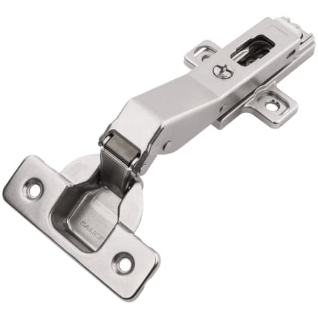 Hickory Hardware Inset Concealed Euro Cabinet Door Hinge with 94 Degree Opening Angle and Self Close Function - Pair Polished Nickel