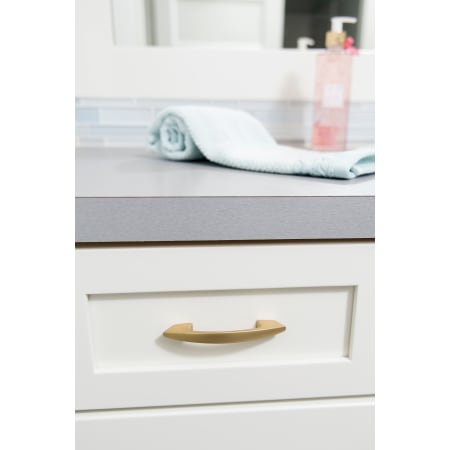 Hickory Hardware-HH74561-Flat Ultra Brassl Installed View