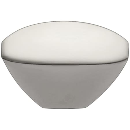 Hickory Hardware Wisteria 1-7/16 Inch Oval Cabinet Knob Polished Nickel