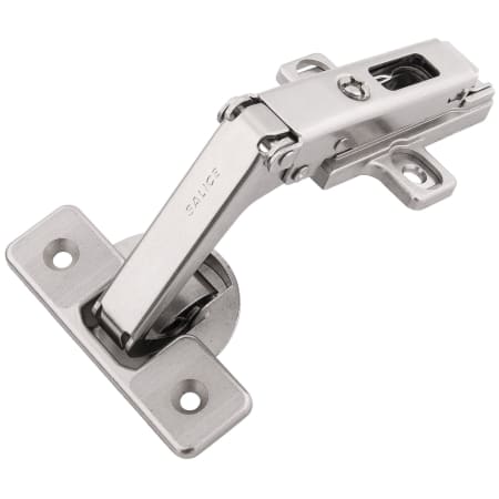 Hickory Hardware Pack of 10 Pairs - Bifold Concealed Euro Cabinet Door Hinge with 70 Degree Opening Angle and Self Close Function Polished Nickel