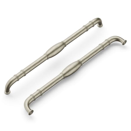 Hickory Hardware Williamsburg 18" Center to Center Classic Rustic Farmhouse Vintage Appliance Pull / Appliance Handle Stainless Steel