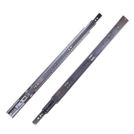 Hickory Hardware 1055 Series PAIR of 14" Full Extension Side Mount Ball Bearing Drawer Slide with 100 Lbs. Weight Capacity - Pair Cadmium