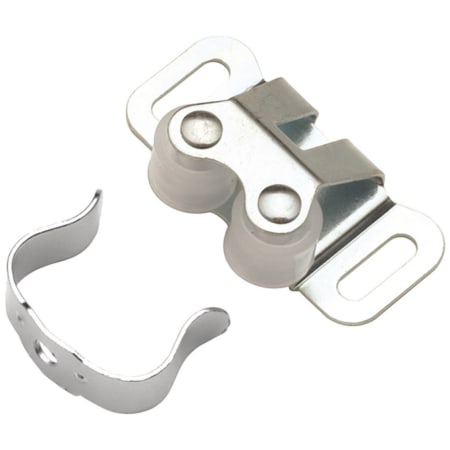 Hickory Hardware Pack of (25) - 1-3/8" Roller Cabinet Catch with Strike Cadmium