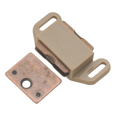 Hickory Hardware 1-1/8" x 2" Magnetic Cabinet Catch Tan Plastic