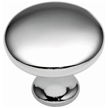 Hickory Hardware Conquest Pack of (25) - 1-1/8 Inch Mushroom Cabinet Knobs / Drawer Knobs Chrome