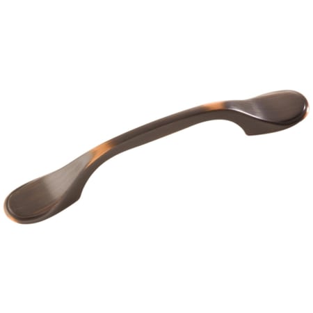 Hickory Hardware Pack of 10 - Conquest 3" Center to Center Traditional Arched Cabinet Handles / Drawer Pulls Oil-Rubbed Bronze Highlighted