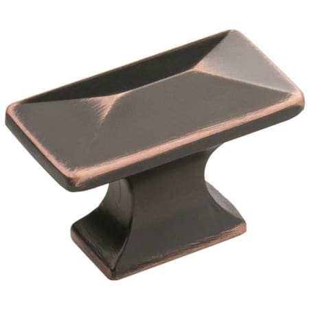 Hickory Hardware Pack of 10 - Bungalow 1-1/4" Rectangular Pyramid T Bar Cabinet Knobs / Drawer Bar Knobs Oil-Rubbed Bronze Highlighted