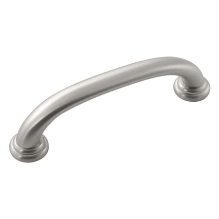 Hickory Hardware Zephyr 3-3/4" Center to Center Modern Industrial Curved Cabinet Handle / Drawer Pull Stainless Steel