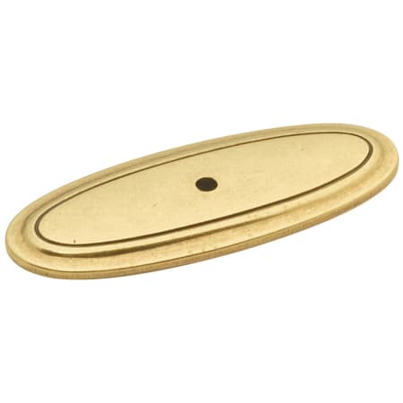 Hickory Hardware Manor House Pack of (25) 3 Inch Cabinet Knob Backplate Lancaster Hand Polished