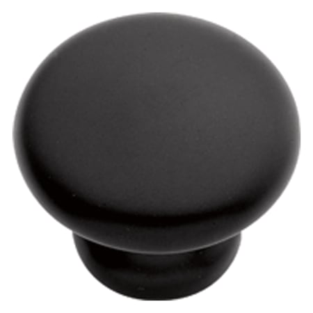 Hickory Hardware Modus 5/8 Inch Mushroom Cabinet Knob Matte Black