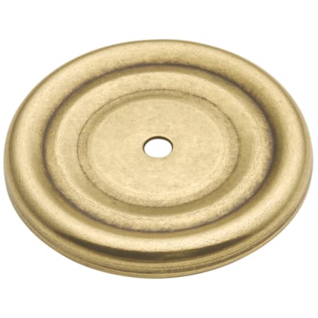 Hickory Hardware Manor House Pack of (25) 1-7/8 Inch Cabinet Knob Backplate Lancaster Hand Polished