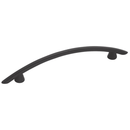 Hickory Hardware Pack of 10 - Metropolis 3-3/4" Center to Center Sleek Arch Cabinet Handles / Drawer Pulls Matte Black