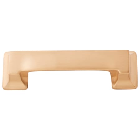Hickory Hardware Studio Pack of (10) 3 and 3-3/4 Inch Dual Center to Center Cup Cabinet Pull Brushed Golden Brass