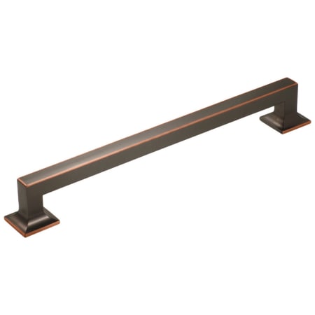 Hickory Hardware Studio Pack of (5) 13" Center to Center Appliance Handles / Appliance Pulls Oil-Rubbed Bronze Highlighted