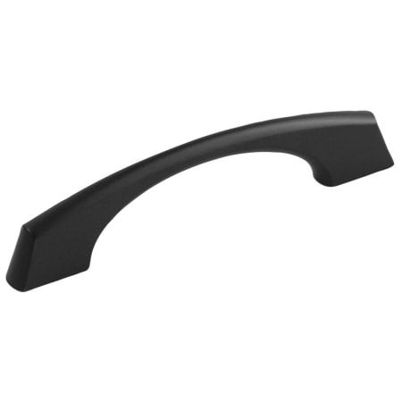 Hickory Hardware Greenwich 3 and 3-3/4 Inch Dual Center to Center Sleek Arch Bow Cabinet Handle / Drawer Pull Matte Black
