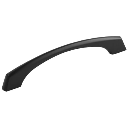 Hickory Hardware Greenwich 5-1/16 Inch (128mm) Center to Center Sleek Modern Cabinet Handle / Drawer Pull Matte Black