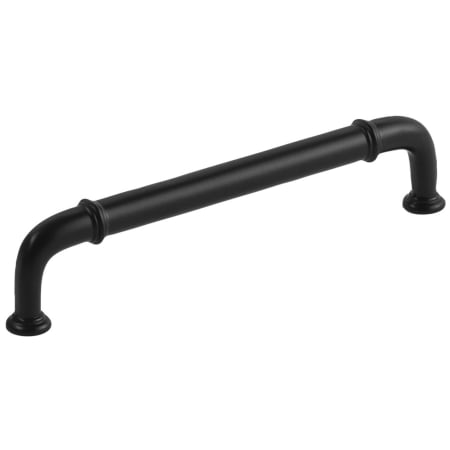 Hickory Hardware Cottage 5-1/16" Center to Center Vintage Farmhouse Country Cabinet Handle / Drawer Pull Matte Black
