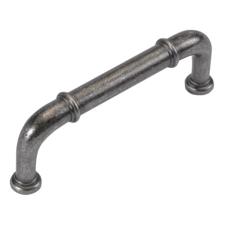 Hickory Hardware Cottage 3" Center to Center Vintage Country Rustic Cabinet Handle / Drawer Pull Black Nickel Vibed