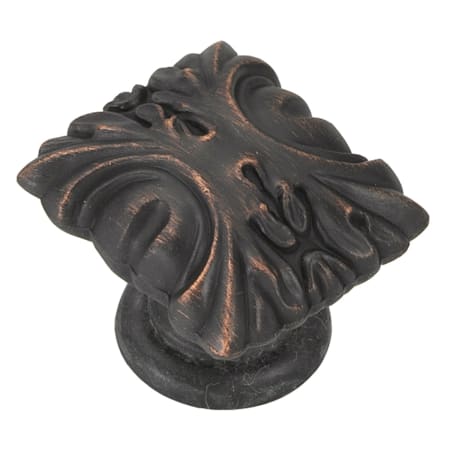 Hickory Hardware Ithica 1-3/8 Inch Rectangular Cabinet Knob Vintage Bronze