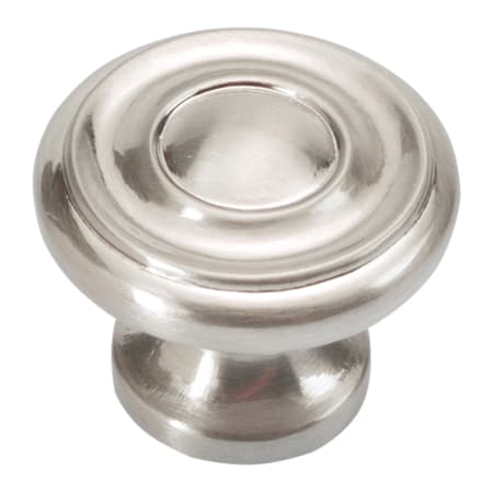 Hickory Hardware Cottage 1-1/4 Inch Mushroom Cabinet Knob Satin Nickel