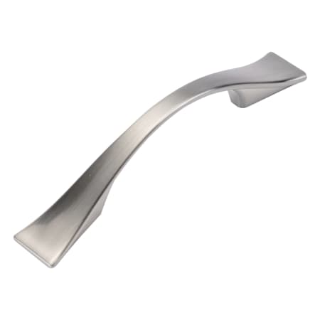 Hickory Hardware Kite 3" Center to Center Sleek Modern Arch Bow Cabinet Handle / Drawer Pull Satin Nickel