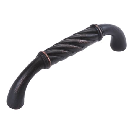Hickory Hardware French Country 3 Inch (76mm) Center to Center Rustic Twisted Cabinet Handle / Drawer Pull Vintage Bronze