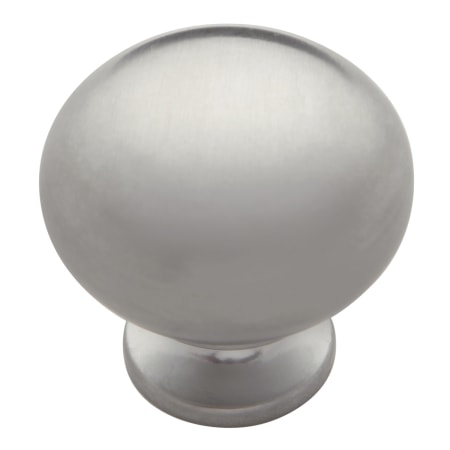 Hickory Hardware Vibra 1-1/4 Inch Mushroom Cabinet Knob Satin Chrome