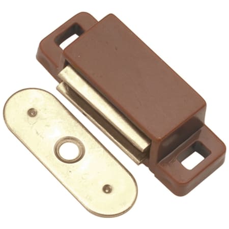 Hickory Hardware Pack of (25) - 1-7/16" Center to Center Zinc Magnetic Cabinet Catch Statuary Bronze