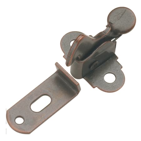 Hickory Hardware Standard 1-3/8" x 1-1/4" Classic Hook Elbow Cabinet Catch Statuary Bronze