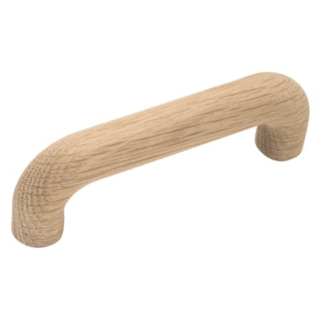 Hickory Hardware Natural Woodcraft 3-1/2 Inch Center to Center Unfinished Wood Cabinet Handle / Drawer Handle Unfinished Wood