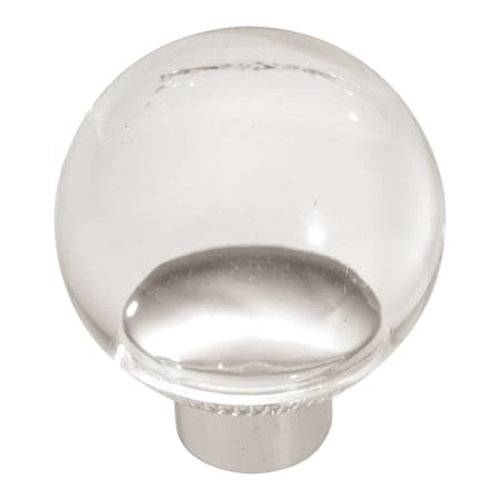 Hickory Hardware Eclectic 1-1/4" Lucite Globe Sphere Cabinet Knob / Drawer Knob Lucite